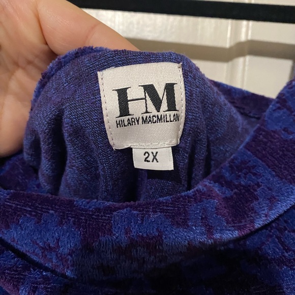 Hilary MacMillan Cuff Sweater Dress Plus Size 2X - Picture 3 of 7